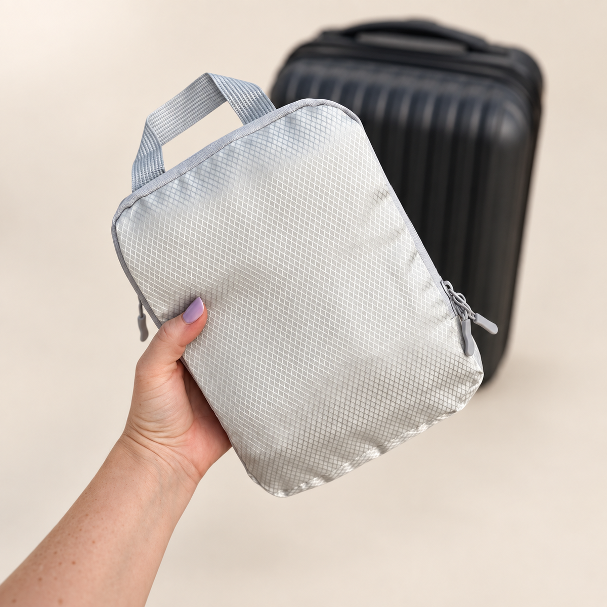 Close up of a TravelPack Pro packing cube